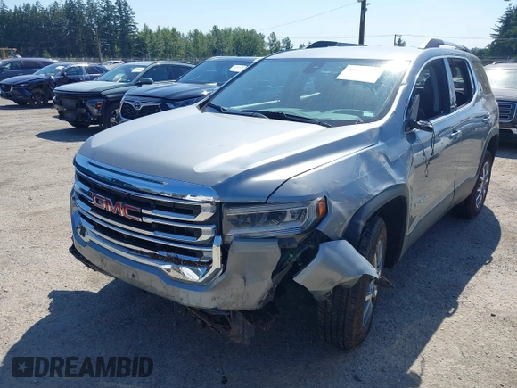 2023 GMC Acadia SLT with VIN 1GKKNUL42PZ235624, listed as a IAAI auction lot 42677280 with 36,293 mi miles and . Bid and sale history available at DreamBid. Image 6.