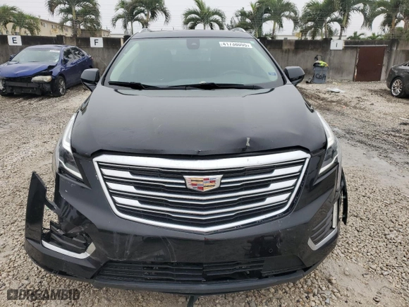 2017 Cadillac XT5 Premium Luxury FWD with VIN 1GYKNCRS1HZ193132, listed as a Copart auction lot 41738055 with NaN miles and Salvage Title. Bid and sale history available at carsss.com. Image 5.