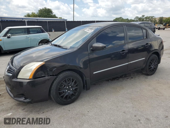 2012 Nissan Sentra S with VIN 3N1AB6AP5CL642270, listed as a Copart auction lot 63668275 with 154,306 mi miles and Salvage title. Bid and sale history available at DreamBid. Image 1.