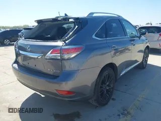 2013 Lexus RX 350 with VIN JTJZK1BA0D2008488, listed as a IAAI auction lot 41935770 with 128,277 mi miles and . Bid and sale history available at DreamBid. Image 4.