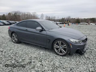 2014 BMW 4 Series 435i with VIN WBA3R1C5XEK190768, listed as a Copart auction lot 44512985 with 117,280 mi miles and Salvage Title. Bid and sale history available at carsss.com. Image 4.