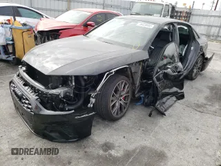 2021 Audi S4 Prestige with VIN WAUC4BF4XMA014332, listed as a Copart auction lot 46428592 with 19,060 mi miles. Bid and sale history available at carsss.com. Image 2.