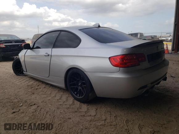 2011 BMW 3 Series 335is with VIN WBAKG1C50BE599437, listed as a Copart auction lot 61936864 with 165,046 mi miles and Salvage Title. Bid and sale history available at carsss.com. Image 2.