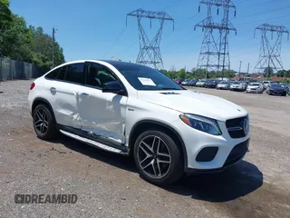 2019 Mercedes-Benz GLE 43 AMG with VIN 4JGED6EB8KA155718, listed as a IAAI auction lot 42390337 with 41,807 mi miles and . Bid and sale history available at DreamBid. Image 1.
