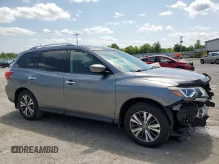 2017 Nissan Pathfinder SV z VIN 5N1DR2MM0HC638237, wystawiony jako Copart lot #59898825 z przebiegiem 96 551 mil mil oraz Szkoda całkowita • Salvage title. Historia ofert i sprzedaży dostępna na DreamBid. Obrazek 4.