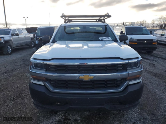2016 Chevrolet Silverado 1500 Work Truck with VIN 1GCNCNEC7GZ124608, listed as a Copart auction lot 86816574 with 110,933 mi miles and Salvage Title. Bid and sale history available at carsss.com. Image 5.