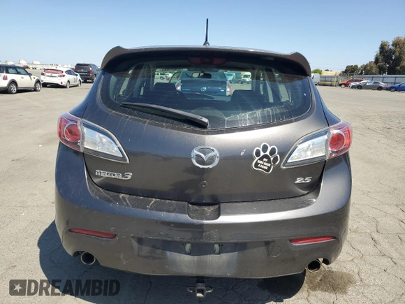 2010 Mazda 3 S Sport with VIN JM1BL1H67A1254542, listed as a Copart auction lot 55665465 with 214,835 mi miles and Salvage Title. Bid and sale history available at DreamBid. Image 6.