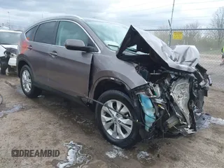2013 Honda CR-V EX-L with VIN 5J6RM4H78DL021939, listed as a IAAI auction lot 42029916 with 127,482 mi miles. Bid and sale history available at carsss.com. Image 1.