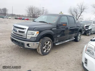 2014 Ford F-150 XL with VIN 1FTFW1ET8EKE66773, listed as a IAAI auction lot 41573822 with NaN miles. Bid and sale history available at carsss.com. Image 17.