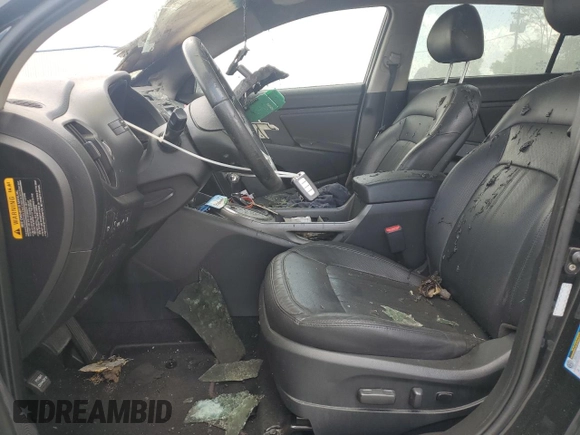 2012 Kia Sportage SX with VIN KNDPC3A63C7214602, listed as a Copart auction lot 51992515 with Not provided miles and Salvage title. Bid and sale history available at DreamBid. Image 7.