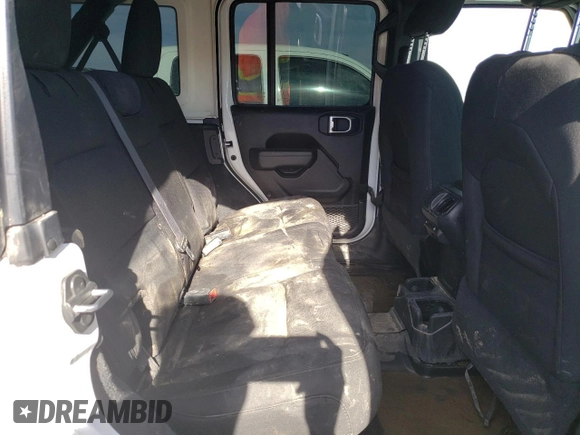 2022 Jeep Wrangler Unlimited Willys with VIN 1C4HJXDM6NW182023, listed as a Copart auction lot 74382123 with Not Provided miles and . Bid and sale history available at DreamBid. Image 10.