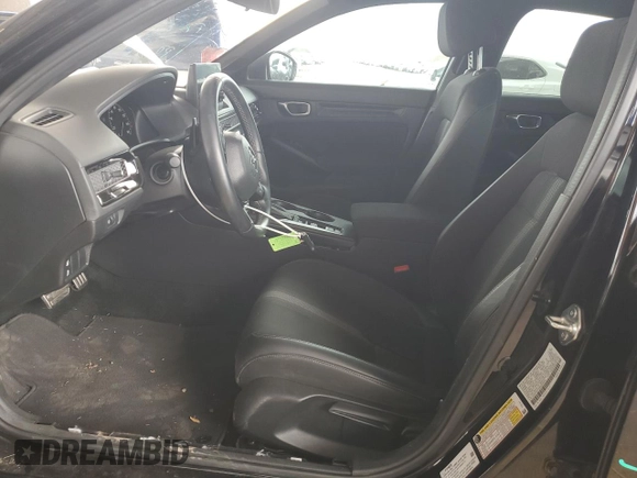 2022 Honda Civic Sedan Sport with VIN 2HGFE2F59NH606847, listed as a Copart auction lot 52019865 with 34,200 mi miles and Salvage Title. Bid and sale history available at carsss.com. Image 7.