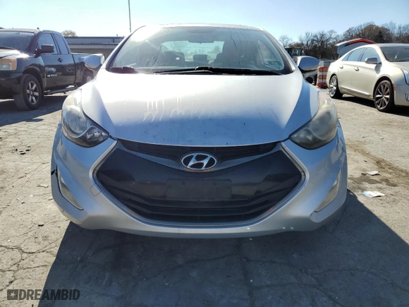 2013 Hyundai Elantra Coupe GS PZEV with VIN KMHDH6AE1DU001580, listed as a Copart auction lot 83055824 with 134,921 mi miles and Salvage Title. Bid and sale history available at carsss.com. Image 5.
