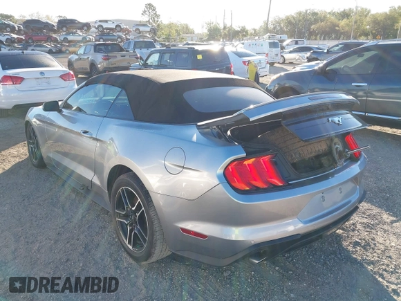 2022 Ford Mustang EcoBoost with VIN 1FATP8UH2N5103167, listed as a IAAI auction lot 41824659 with 64,210 mi miles. Bid and sale history available at carsss.com. Image 3.