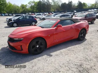 2019 Chevrolet Camaro 1LT with VIN 1G1FB3DX5K0148217, listed as a Copart auction lot 48818933 with 68,045 mi miles. Bid and sale history available at carsss.com. Image 1.