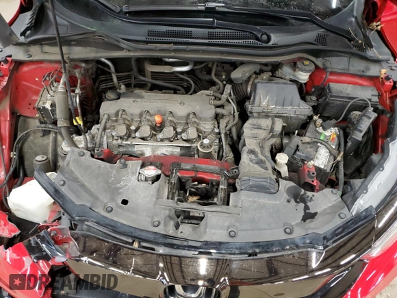 2022 Honda HR-V Sport with VIN 3CZRU6H19NM731195, listed as a Copart auction lot 41741475 with 160,051 mi miles and Salvage Title. Bid and sale history available at carsss.com. Image 12.