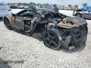 2020 Chevrolet Corvette 2LT with VIN 1G1Y72D48L5109331, listed as a Copart auction lot 50282194 with 0 mi miles and Non Repairable. Bid and sale history available at carsss.com. Image 2.