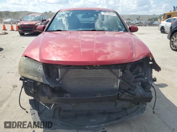 2013 Dodge Avenger R/T with VIN 1C3CDZBG7DN532729, listed as a Copart auction lot 72155624 with 181,241 mi miles and Salvage Title. Bid and sale history available at DreamBid. Image 5.