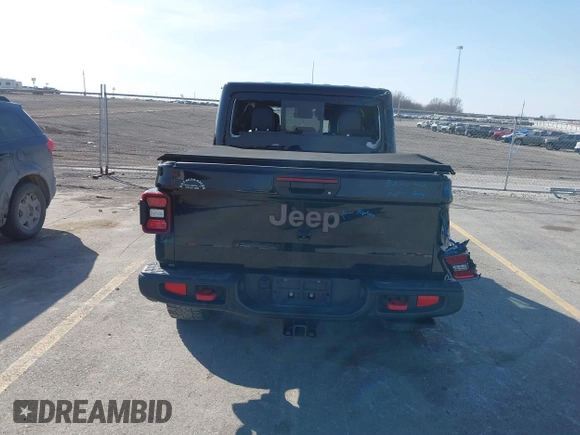 2020 Jeep Gladiator Rubicon with VIN 1C6JJTBG9LL152141, listed as a IAAI auction lot 41798487 with 78,585 mi miles and . Bid and sale history available at DreamBid. Image 16.