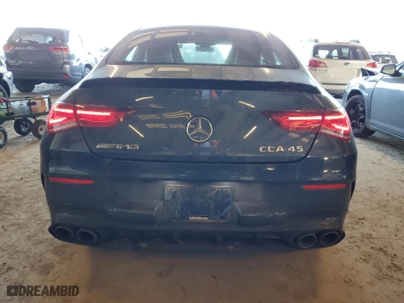 2022 Mercedes-Benz CLA with VIN W1K5J5DB2NN278412, listed as a Copart auction lot 88296995 with 33,186 mi miles and Salvage Title. Bid and sale history available at carsss.com. Image 6.