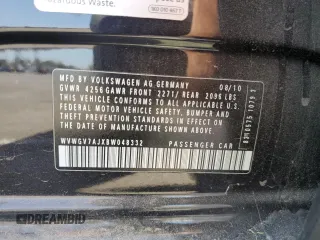 2011 Volkswagen GTI z VIN WVWGV7AJXBW048332, wystawiony jako Copart lot #76071384 z przebiegiem 146 568 mil mil oraz Czysty tytuł • Clean title. Historia ofert i sprzedaży dostępna na DreamBid. Obrazek 12.