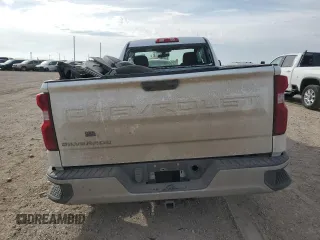2019 Chevrolet Silverado 1500 Work Truck with VIN 3GCNWAEF5KG194594, listed as a Copart auction lot 44603345 with 80,401 mi miles and Salvage Title. Bid and sale history available at DreamBid. Image 6.
