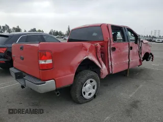 2006 Ford F-150 XLT with VIN 1FTPW12506KD92390, listed as a Copart auction lot 58854425 with Not provided miles and Salvage title. Bid and sale history available at DreamBid. Image 3.