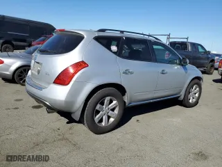 2007 Nissan Murano SL with VIN JN8AZ08T57W523809, listed as a Copart auction lot 70713954 with 231,410 mi miles and Clean Title. Bid and sale history available at carsss.com. Image 3.
