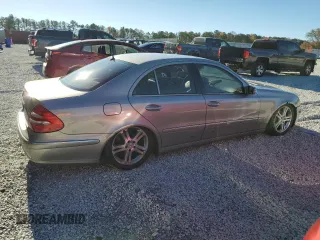 2004 Mercedes-Benz E-Class 5.0L with VIN WDBUF70J44A406041, listed as a Copart auction lot 80153574 with 0 mi miles and Salvage Title. Bid and sale history available at carsss.com. Image 3.