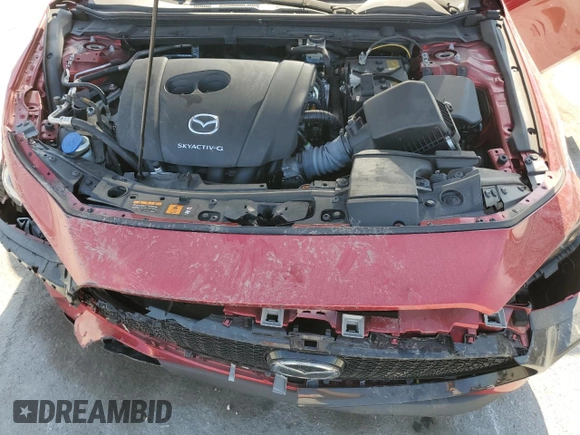 2022 Mazda 3 Premium with VIN JM1BPAML4N1514465, listed as a Copart auction lot 44143875 with 52,002 mi miles and Non repairable. Bid and sale history available at DreamBid. Image 14.