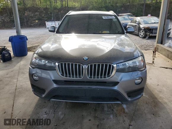 2017 BMW X3 sDrive28i with VIN 5UXWZ7C5XH0V85440, listed as a Copart auction lot 51965705 with 190,742 mi miles and Clean Title. Bid and sale history available at carsss.com. Image 5.