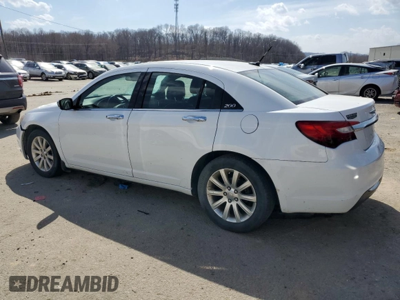 2013 Chrysler 200 Limited with VIN 1C3CCBCG5DN679270, listed as a Copart auction lot 49257215 with 144,574 mi miles and Salvage Title. Bid and sale history available at carsss.com. Image 2.