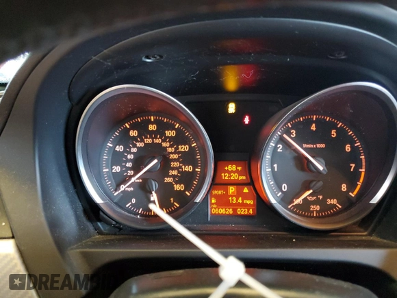 2012 BMW Z4 sDrive28i with VIN WBALL5C53CJ103546, listed as a Copart auction lot 62363535 with 60,626 mi miles and Clean title. Bid and sale history available at DreamBid. Image 9.