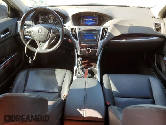 2017 Acura TLX Technology with VIN 19UUB1F57HA008009, listed as a Copart auction lot 52793435 with 113,358 mi miles and Salvage title. Bid and sale history available at DreamBid. Image 8.