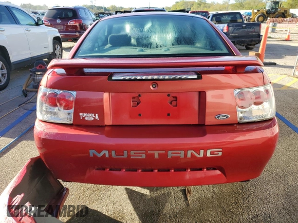 2002 Ford Mustang Standard с VIN 1FAFP40482F127648, выставлен на аукционе Copart как лот 74070554 с пробегом 67 849 миль миль и Списание • Salvage title. История ставок и продаж доступна на DreamBid. Изображение 6.