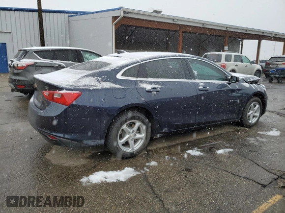 2018 Chevrolet Malibu LS with VIN 1G1ZB5ST7JF142598, listed as a Copart auction lot 53519845 with 94,023 mi miles and Salvage Title. Bid and sale history available at DreamBid. Image 3.