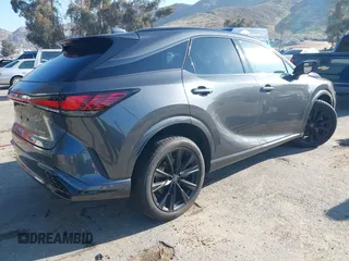 2024 Lexus RX with VIN 2T2BCMEA4RC019562, listed as a IAAI auction lot 41594027 with 2,769 mi miles. Bid and sale history available at carsss.com. Image 4.