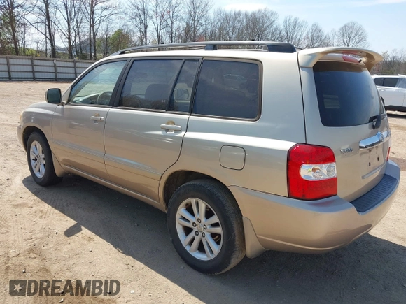 2006 Toyota Highlander z VIN JTEDW21A460001983, wystawiony jako IAAI lot #41919095 z przebiegiem 303 345 mil mil oraz . Historia ofert i sprzedaży dostępna na DreamBid. Obrazek 3.