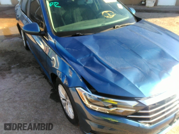 2019 Volkswagen Jetta S with VIN 3VWC57BU2KM105188, listed as a IAAI auction lot 41163291 with 68,383 mi miles and . Bid and sale history available at DreamBid. Image 6.