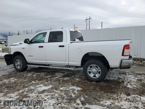 2019 Ram 2500 Tradesman with VIN 3C6UR5CJ5KG551877, listed as a Copart auction lot 43448375 with 76,529 mi miles and Salvage Title. Bid and sale history available at carsss.com. Image 2.