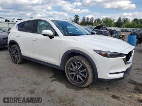 2018 Mazda CX-5 Grand Touring z VIN JM3KFBDM6J0447165, wystawiony jako Copart lot #56133015 z przebiegiem 80 579 mil mil oraz Szkoda całkowita • Salvage title. Historia ofert i sprzedaży dostępna na DreamBid. Obrazek 4.