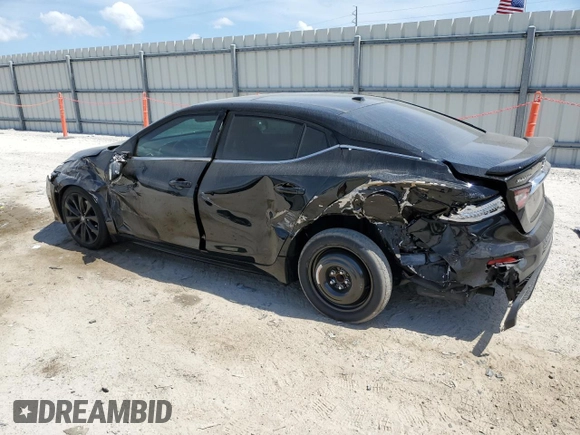 2020 Nissan Maxima SR with VIN 1N4AA6EV4LC381014, listed as a Copart auction lot 50953385 with 45,976 mi miles and Salvage Title. Bid and sale history available at DreamBid. Image 2.