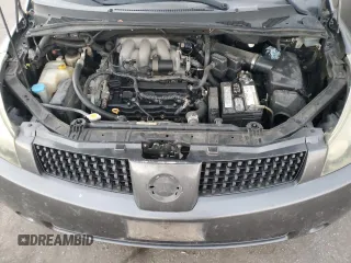 2006 Nissan Quest S Special Edition with VIN 5N1BV28U96N123803, listed as a Copart auction lot 80056554 with 126,667 mi miles and Salvage Title. Bid and sale history available at carsss.com. Image 12.