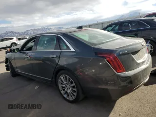 2017 Cadillac CT6 Luxury RWD with VIN 1G6KC5RXXHU149634, listed as a Copart auction lot 77907824 with 150,902 mi miles and Salvage title. Bid and sale history available at DreamBid. Image 2.