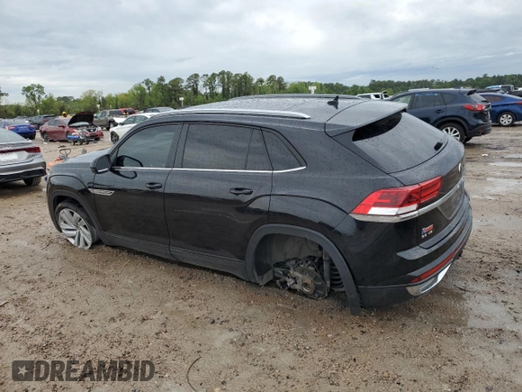 2022 Volkswagen Atlas SE with VIN 1V2KE2CA8NC228780, listed as a Copart auction lot 50834255 with 36,915 mi miles and Salvage title. Bid and sale history available at DreamBid. Image 2.
