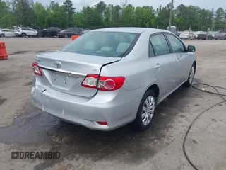 2013 Toyota Corolla L with VIN 5YFBU4EE0DP172081, listed as a IAAI auction lot 42115933 with 144,319 mi miles and . Bid and sale history available at DreamBid. Image 4.