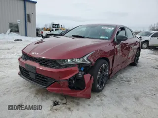 2024 Kia K5 GT-Line z VIN 5XXG64J29RG247162, wystawiony jako Copart lot #46540915 z przebiegiem 20 147 mil mil oraz Szkoda całkowita • Salvage title. Historia ofert i sprzedaży dostępna na DreamBid. Obrazek 1.