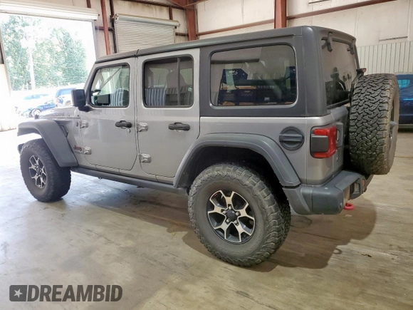 2018 Jeep Wrangler Unlimited Rubicon z VIN 1C4HJXFG5JW111896, wystawiony jako Copart lot #65800475 z przebiegiem Nie podano mil oraz Szkoda całkowita • Salvage title. Historia ofert i sprzedaży dostępna na DreamBid. Obrazek 2.