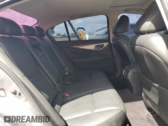 2020 Infiniti Q50 Edition 30 with VIN JN1EV7AP4LM205056, listed as a Copart auction lot 51043005 with 54,493 mi miles and Salvage Title. Bid and sale history available at DreamBid. Image 10.