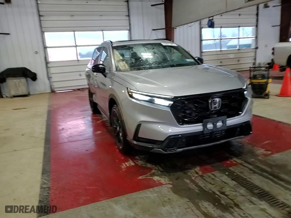 2024 Honda CR-V Hybrid Sport-L with VIN 2HKRS6H83RH808809, listed as a Copart auction lot 43927485 with 17,537 mi miles and Salvage Title. Bid and sale history available at carsss.com. Image 15.